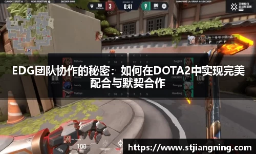 EDG团队协作的秘密：如何在DOTA2中实现完美配合与默契合作